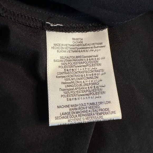 BCBGeneration Floral Sleeveless Tiered Ruffle Lace Inset Dress size 2 - Picture 12 of 13